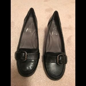 Aero soles Arivederci - Black leather - 8M